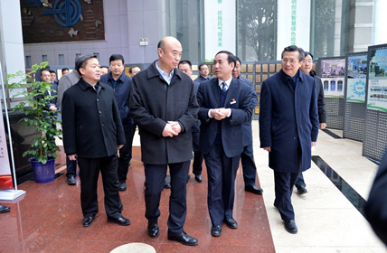 【陜鼓集團】陜西省委副書記、省長、省政府黨組書記劉國中一行蒞臨陜鼓視察指導工作