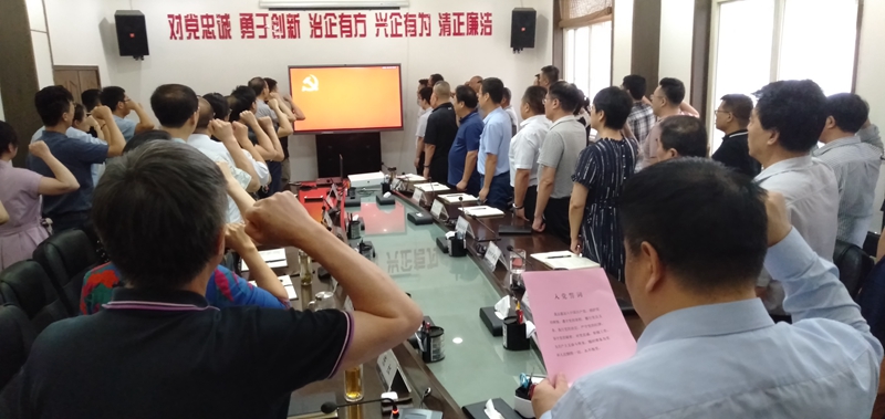 集團黨委召開紀念建黨 99 周年主題黨日暨“學(xué)習強國”在線學(xué)習表彰會議
